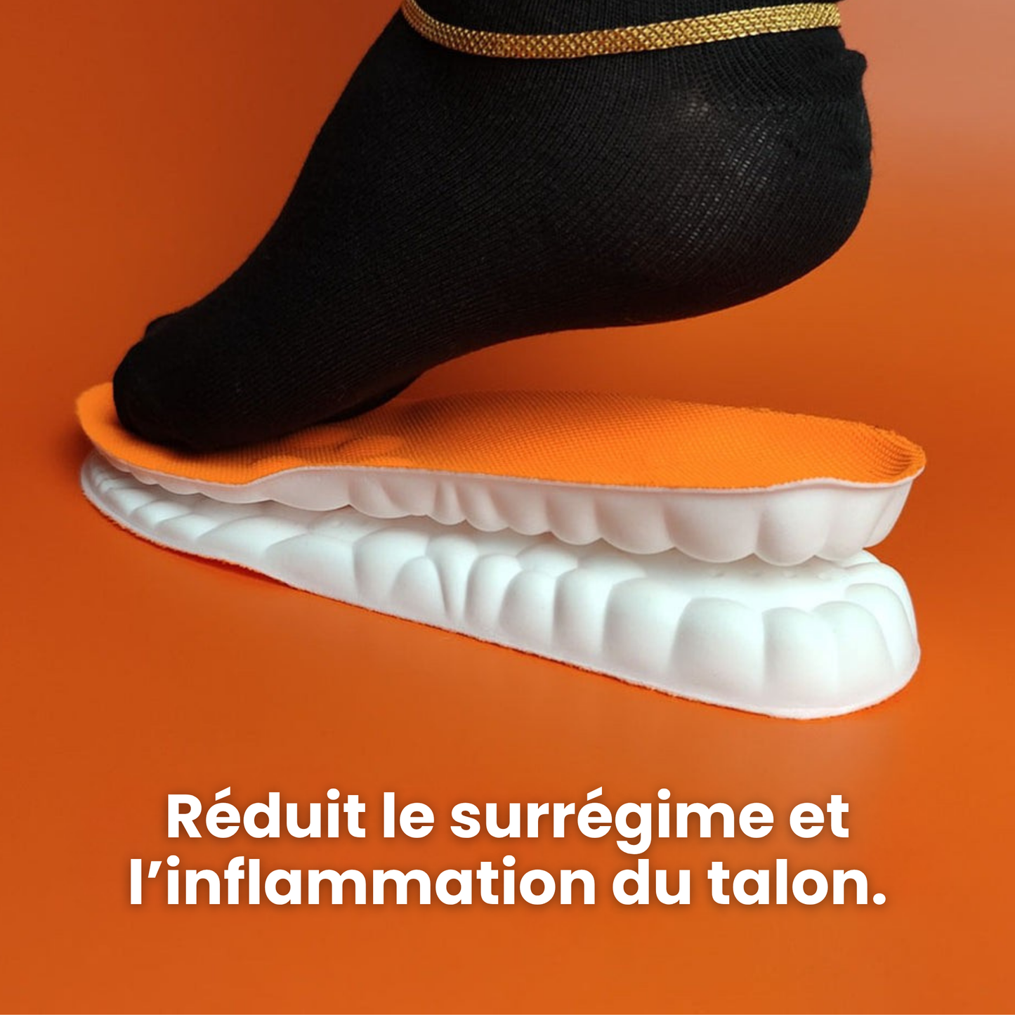 Semelles anti-douleur plantaire