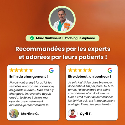 Semelles anti-douleur plantaire